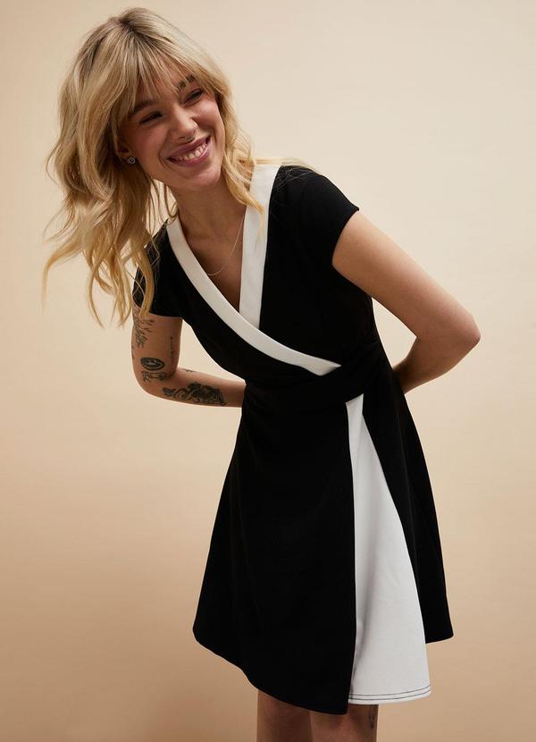 bonprix - Vestido Preto em Malha de Viscose 4