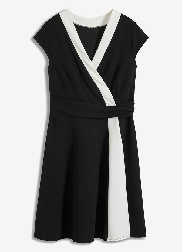 bonprix - Vestido Preto em Malha de Viscose 9