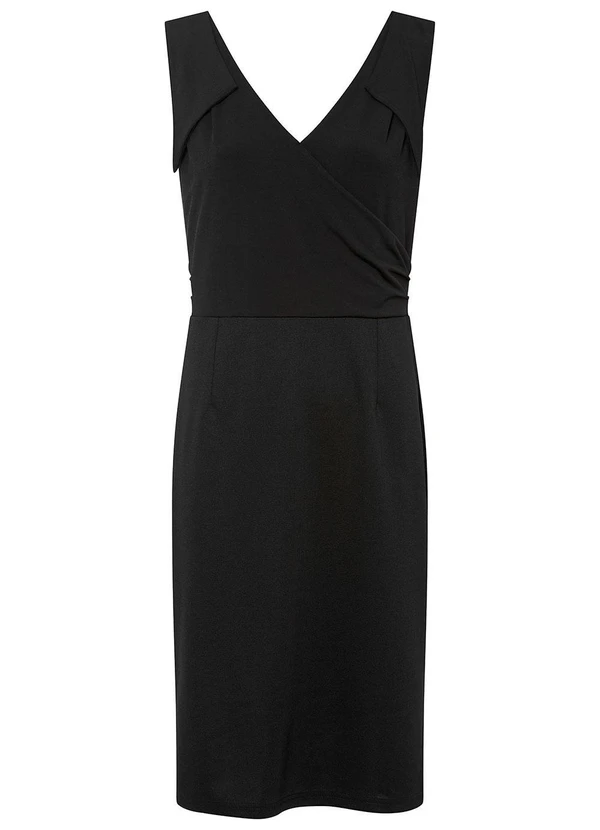 bonprix - Vestido Preto em Malha de Viscose 7