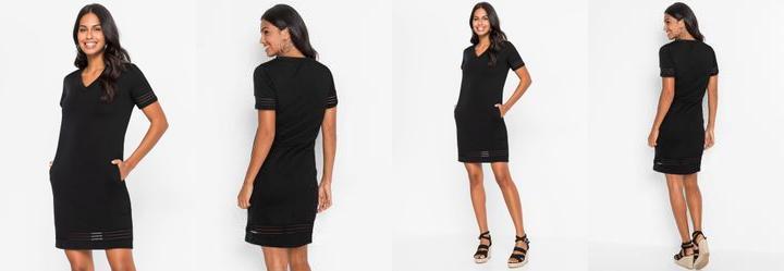 Vestido Preto em Malha