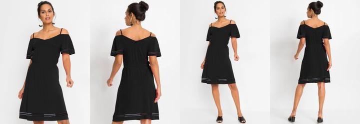 Vestido Preto em Malha