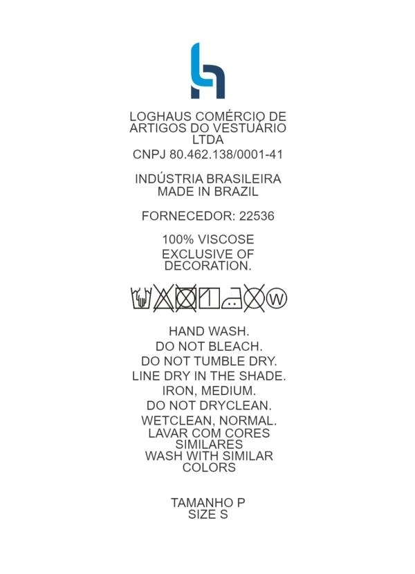 Quintess - Vestido Preto em Viscose Plana Sarjada 6