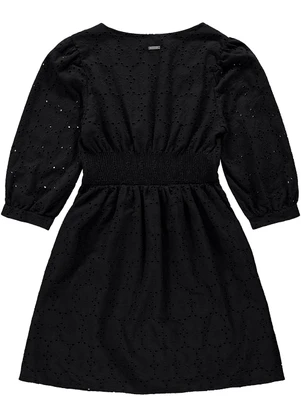 Enfim - Vestido Preto Evasê em Laíse - ENFIM