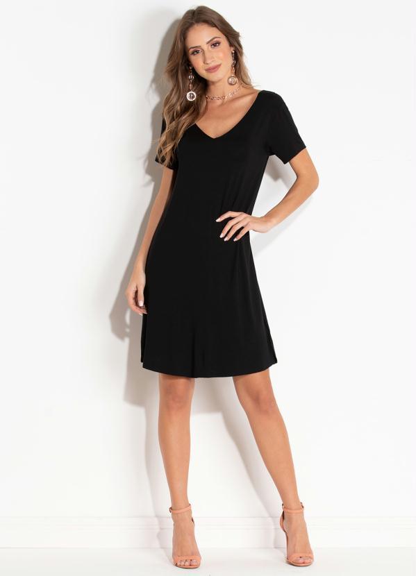 Quintess - Vestido Preto Soltinho 3