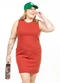 Cobertura - Vestido Regata Plus Terracota - variação: Terracota