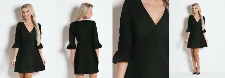 Vestido Renati Preta