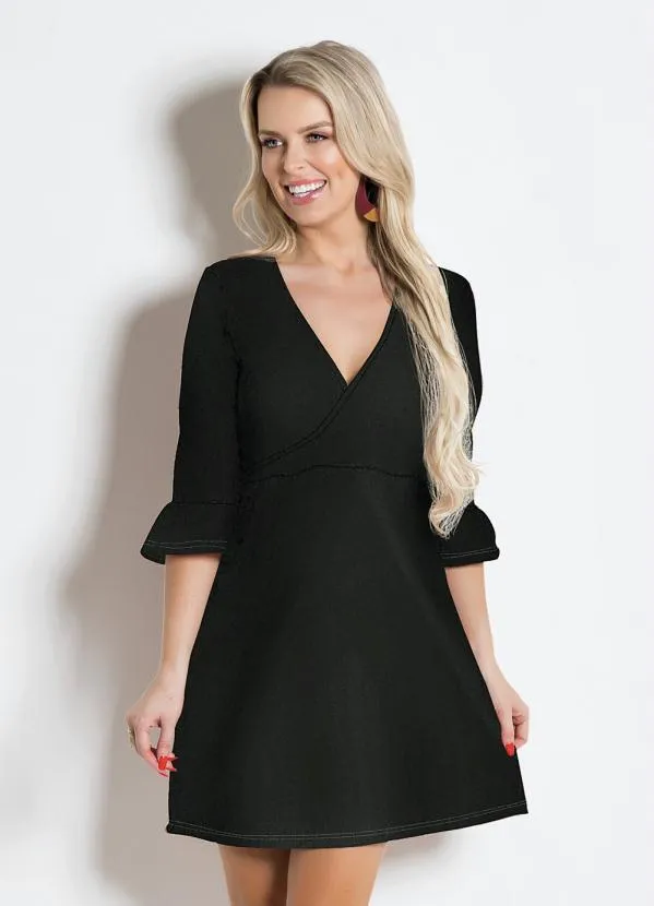 Moda Pop - Vestido Renati Preta