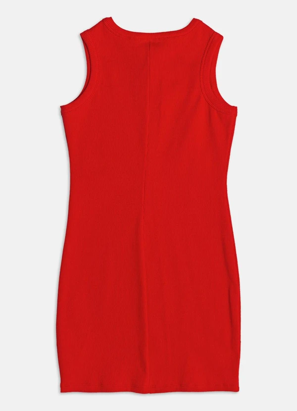 Authoria - Vestido Ribana com Passante de Metal  Vermelho 2