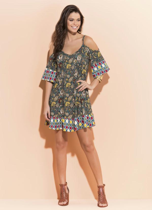 Quintess - Vestido Soltinho Cashmere com Alças 3