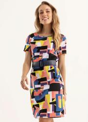 Vestido Soltinho Geomtrico