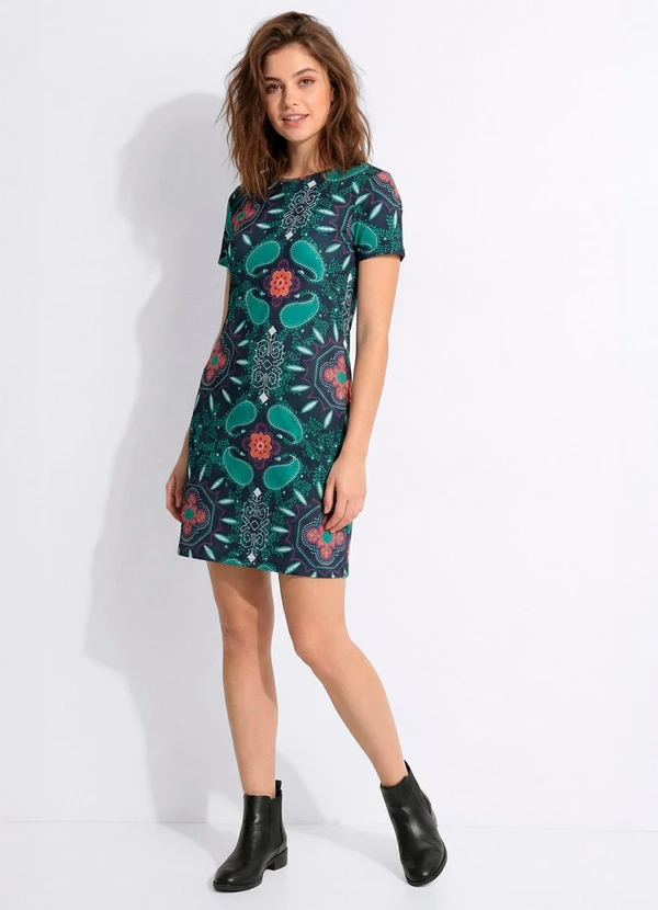 Moda Pop - Vestido Soltinho Paisley 2
