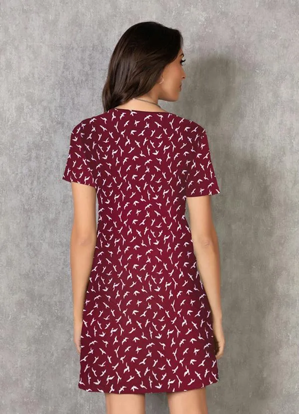 Moda Pop - Vestido Soltinho Passarinhos 2