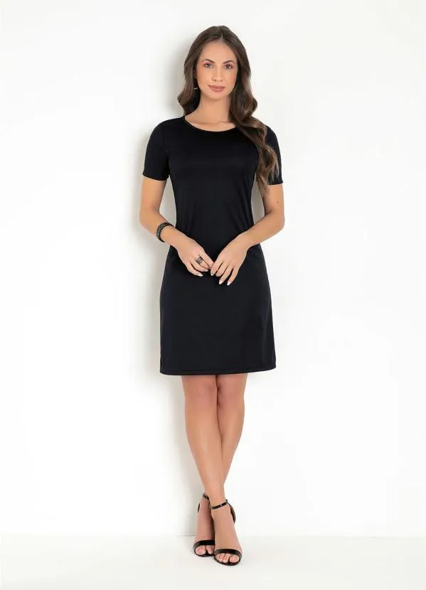 Moda Pop - Vestido Soltinho Preto 3