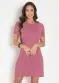 Moda Pop - Vestido Soltinho Passarinhos - variação: Rosa