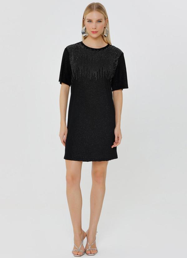 Gatabakana - Vestido Solto Glow Up Preto 3