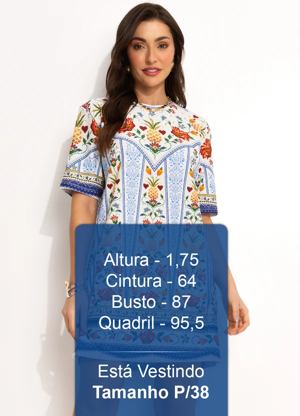 Farm - Vestido T-Shirt Básico Off White 5