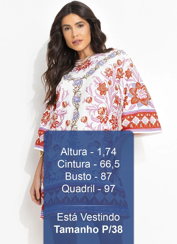 Farm - Vestido T-Shirt Big Lisboa Off White 5