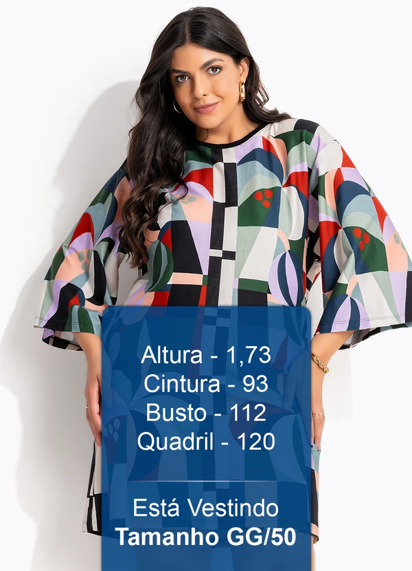 Farm - Vestido T-Shirt Big Recanto dos Coqueiros Preto 11