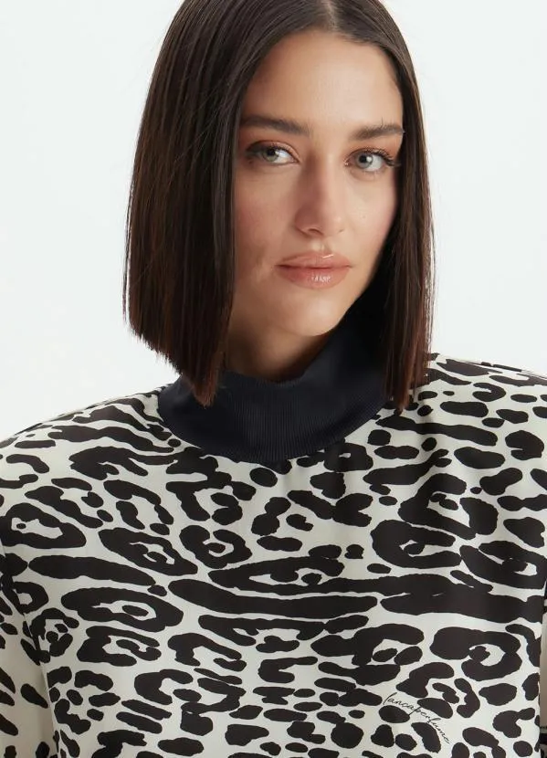 Lança Perfume - Vestido T-Shirt de Crepe Branco 5