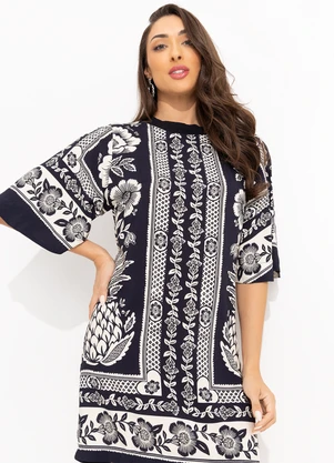 Farm - Vestido T-Shirt Jardim Romance - FARM