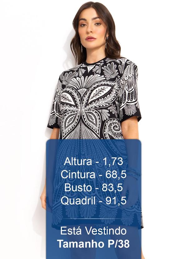 Farm - Vestido T-Shirt Preto 4