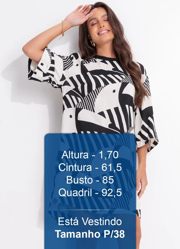 Farm - Vestido T-Shirt Tuca Legal Preto 4