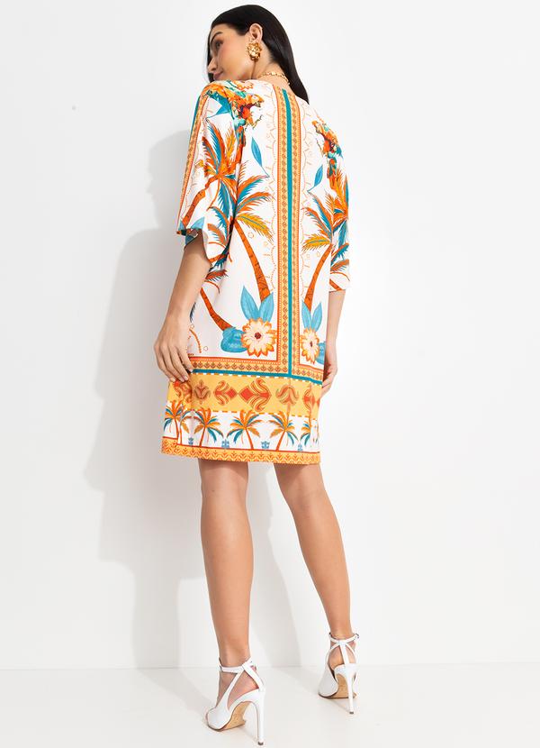 Quintess - Vestido Estampado em Malha Fria 5