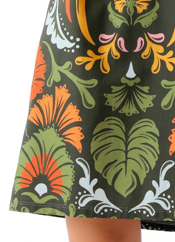 Farm - Vestido T-Shirt Dress Helena Verde 4