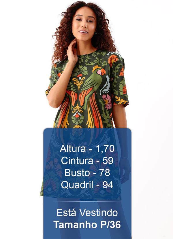 Farm - Vestido T-Shirt Dress Helena Verde 5