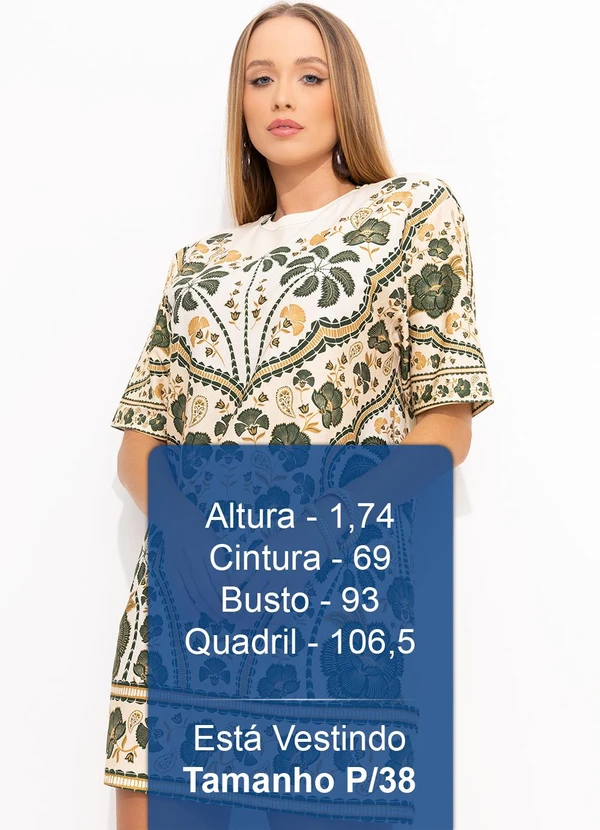 Farm - Vestido T-Shirt Básico Riad Verde 5