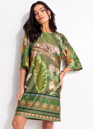 Vestido (Verde) em Malha Fria