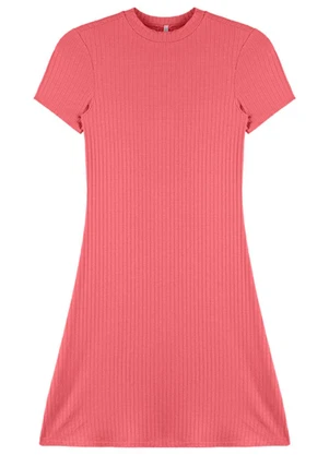 Outlet - Vestido Vibrant Summer Adulto Feminino Rosa  - OUTLET