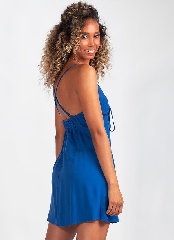 Oh Boy - Vestido Viscose Azul 2