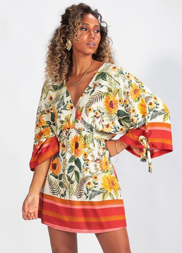 Oh Boy - Vestido Viscose Estampado