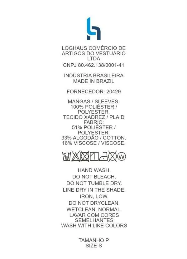 Quintess - Vestido Xadrez Pink com Mangas Longas 6