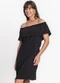 Rovitex - Vestido Ciganinha em Air Flow Rosa - variação: Preto
