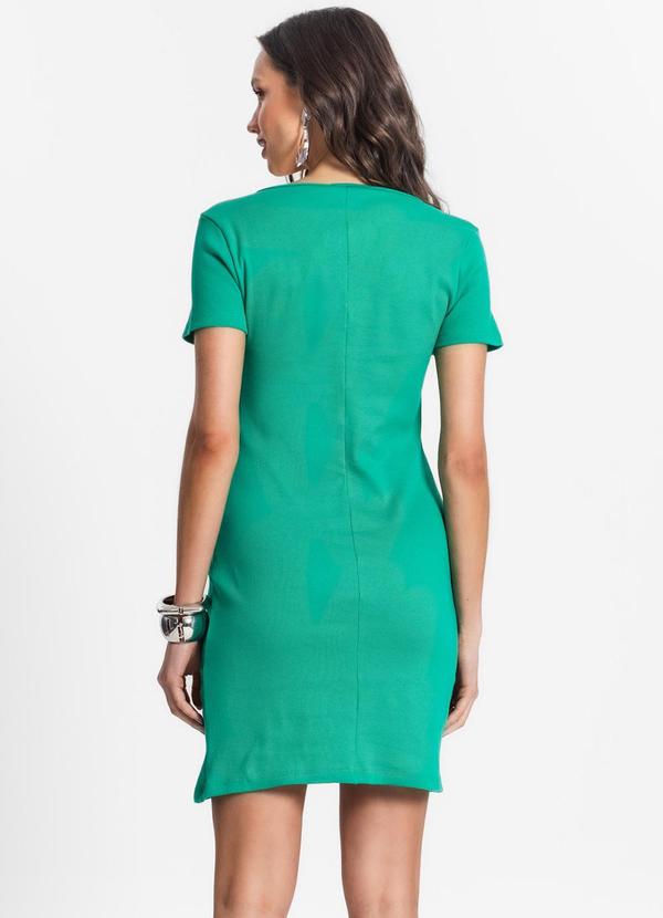 Endless - Vestidos Curto de Ribana Feminino Verde 2