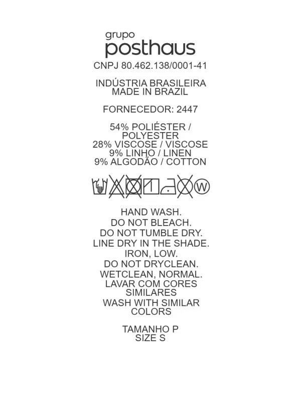 Quintess - Vestido Azul em Linho 15