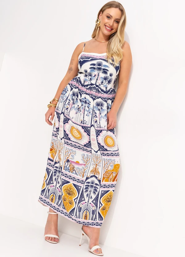 Farm - Vestido Cropped Chapada dos Veadeiros Bege 4