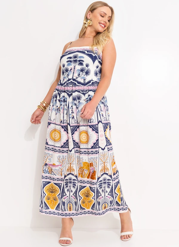 Farm - Vestido Cropped Chapada dos Veadeiros Bege 2