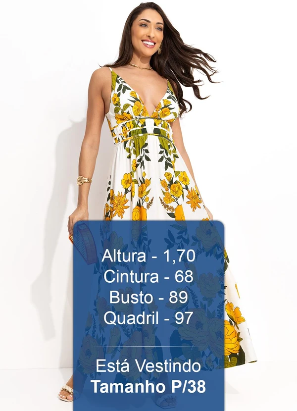 Farm - Vestido Cropped Jardim Tranquilo Off White 5