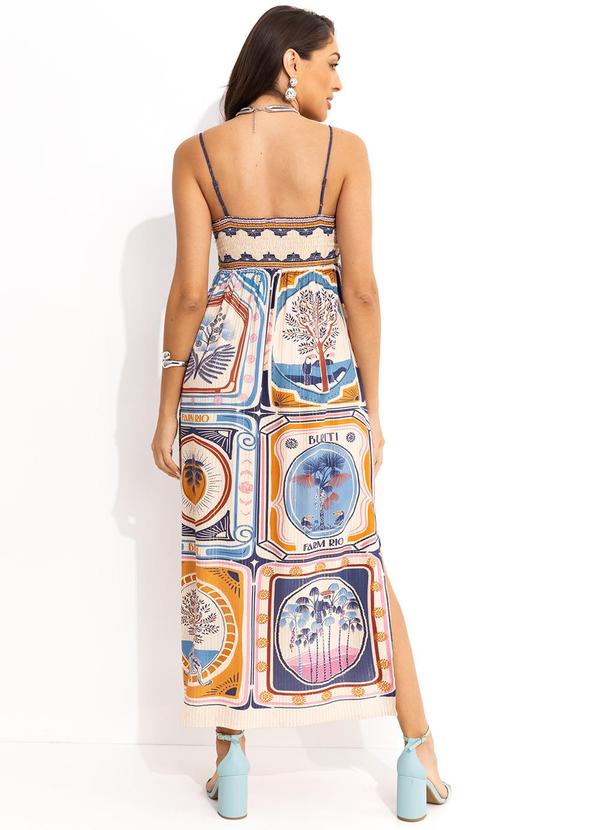 Farm - Vestido Cropped Selinhos do Cerrrado Bege 2