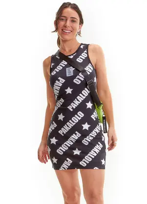 Pakalolo - Vestido Curto Feminino Preto - PAKALOLO