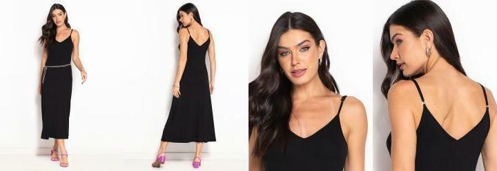 Vestido de Alcinha Preto