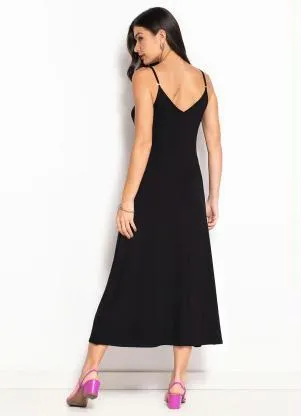bonprix - Vestido de Alcinha Preto - BONPRIX
