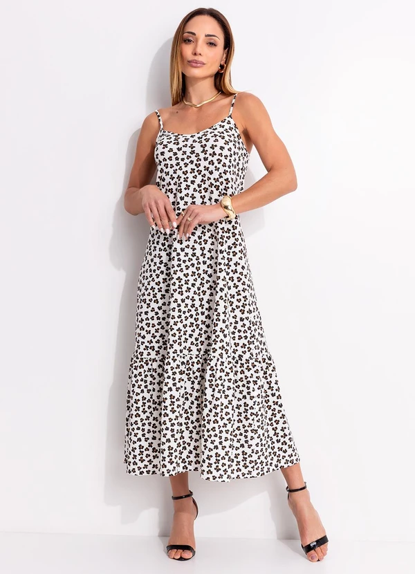 Multimarcas - Vestido em Malha Estampada Animal Print 3