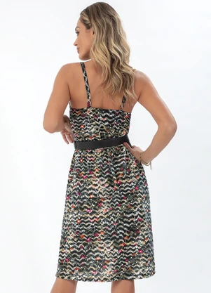 Bimini - Vestido Estampado em Malha - BIMINI