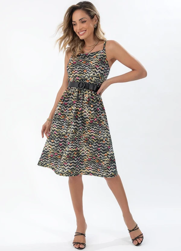 Bimini - Vestido Estampado em Malha 3