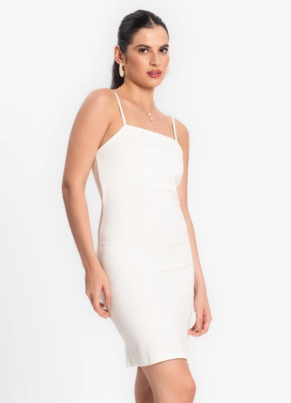 Endless - Vestido Feminino em Ponto Roma Bege