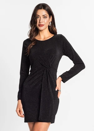 Endless - Vestido Feminino Manga Longa Preto - ENDLESS